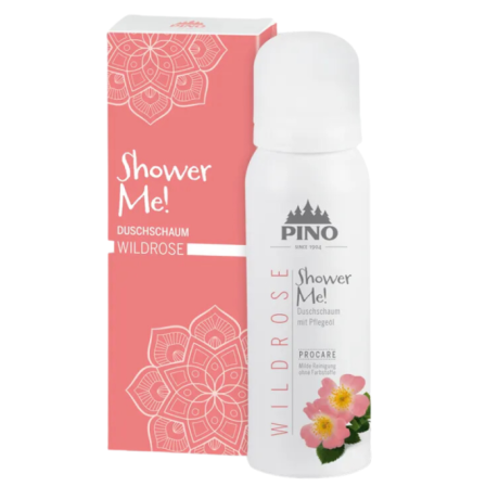 PINO Shower Me! Wildrose - dušivaht karbis, 75ml