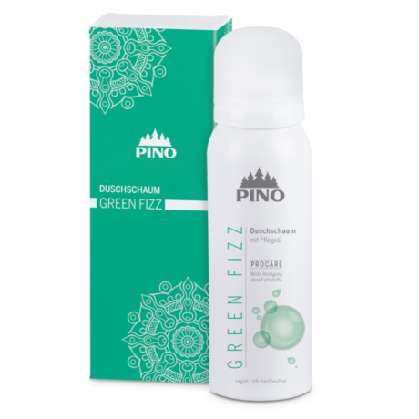 PINO Shower Me! Shower Foam Green Fizz - dušivaht, 75ml