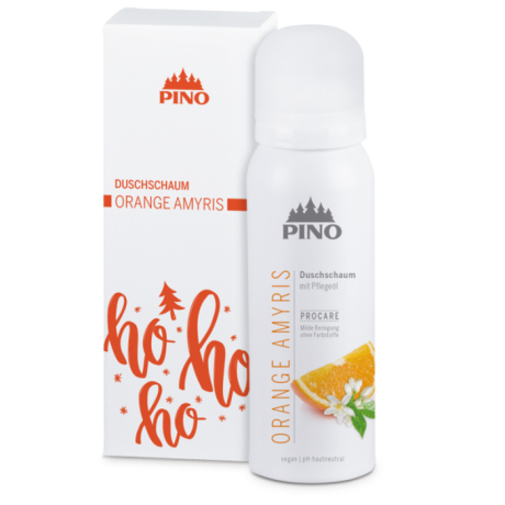 PINO Shower Me! Shower Foam Orange Amyris - dušivaht, 75ml