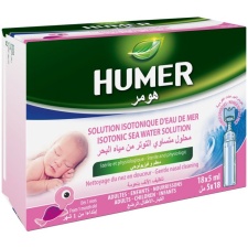 Humer füsioloogiline mereveelahus 5ml x 18 ampulli